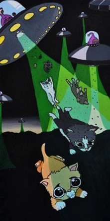 Mars Needs Kittens
acrylic on canvas 24"x48"
SOLD Mars Needs Kittens
acrylic on canvas 24"x48"
SOLD