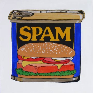 SPAM
acrylic on canvas
SOLD